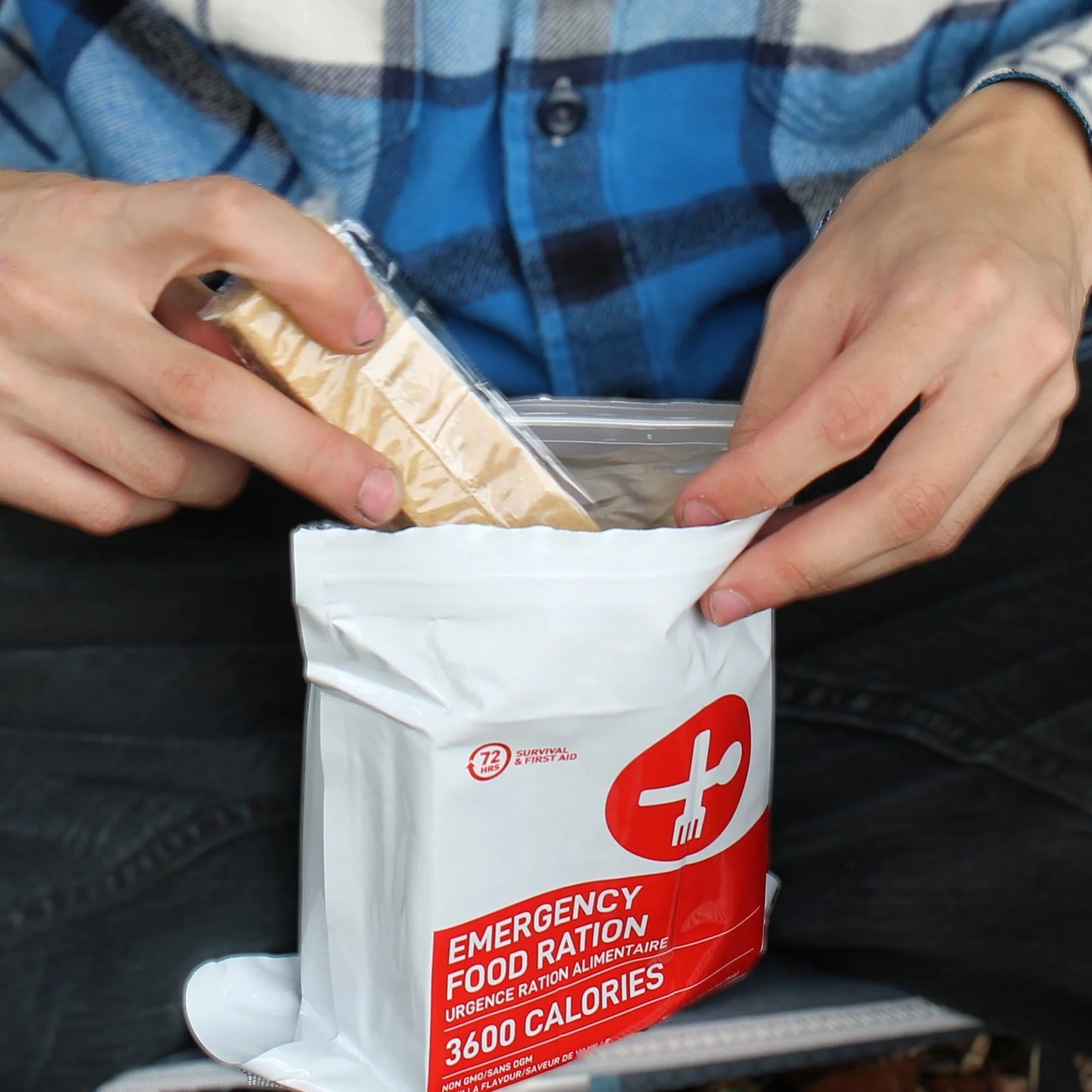 3600 Calorie 72HOURS Emergency Food Ration (NON-GMO) (Case Of 20)