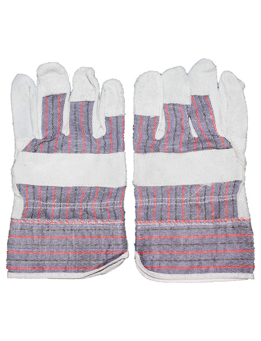 Leather Palm Work Gloves (pair)