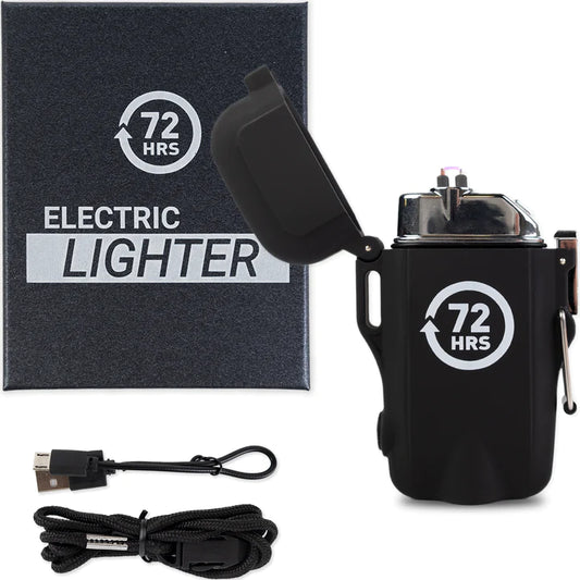 72HRS Electric Lighter - Black