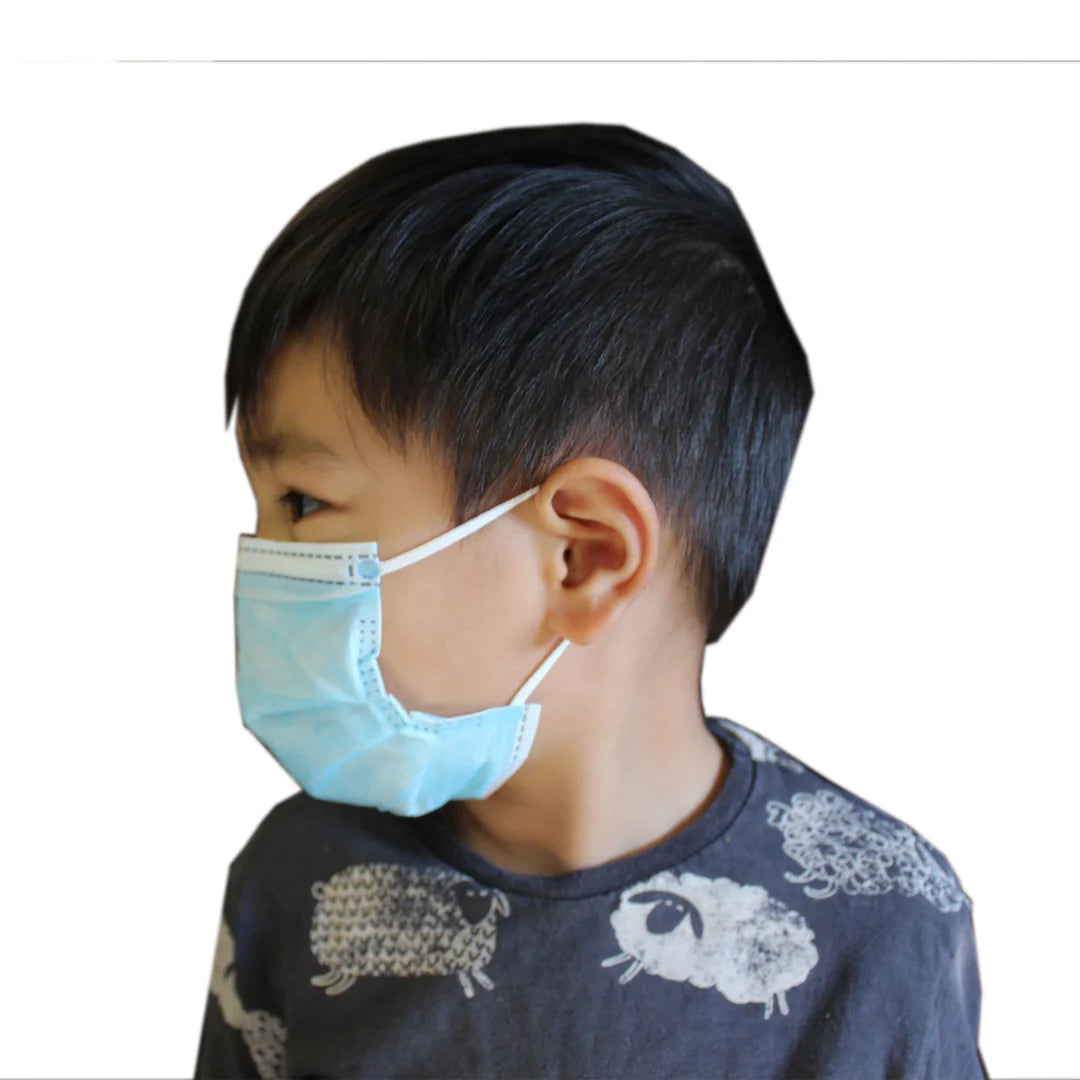 Kids Mask, 3-PLY Earloop Disposable Box Of 50 - Ready First Aid