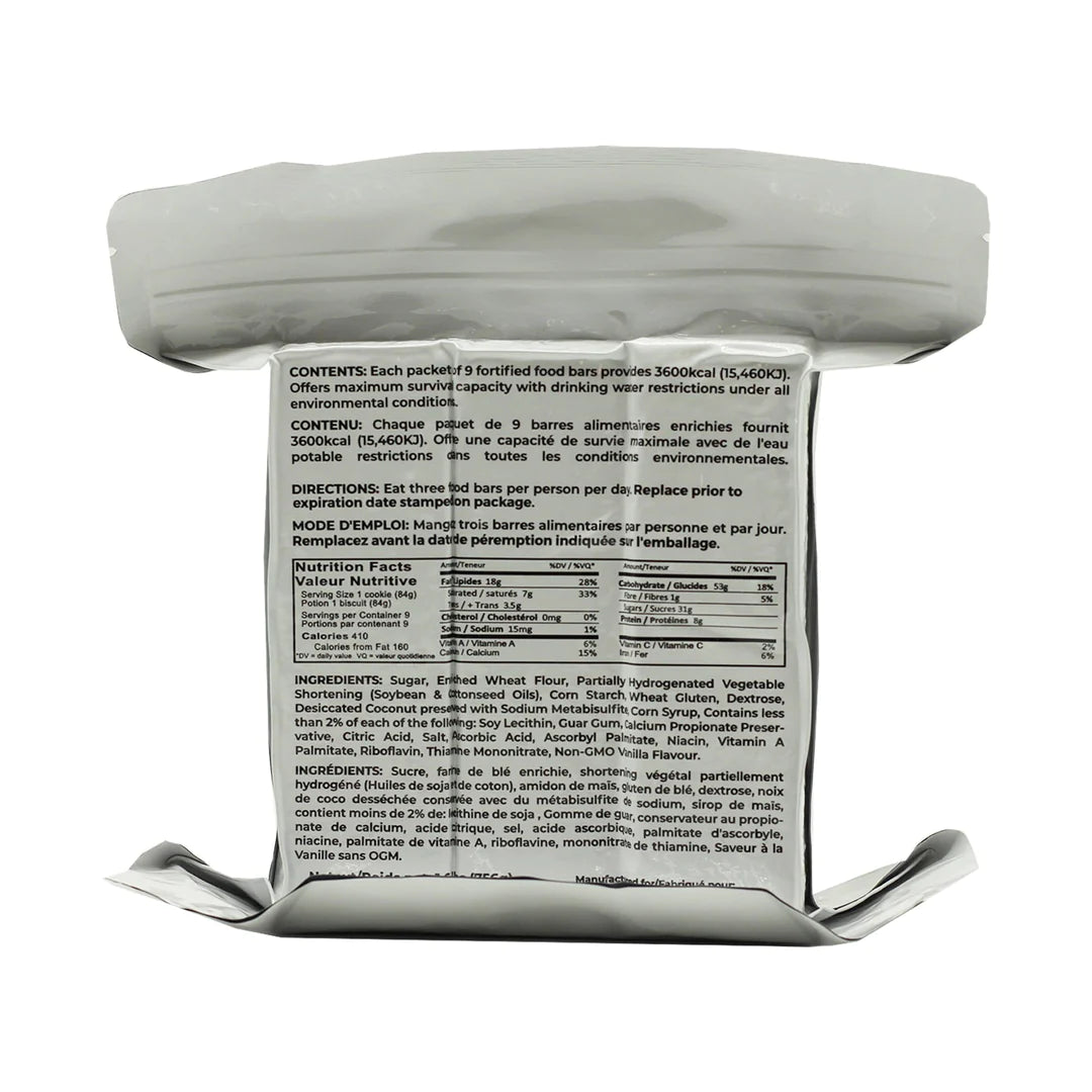 3600 Calorie 72HOURS Emergency Food Ration (NON-GMO)