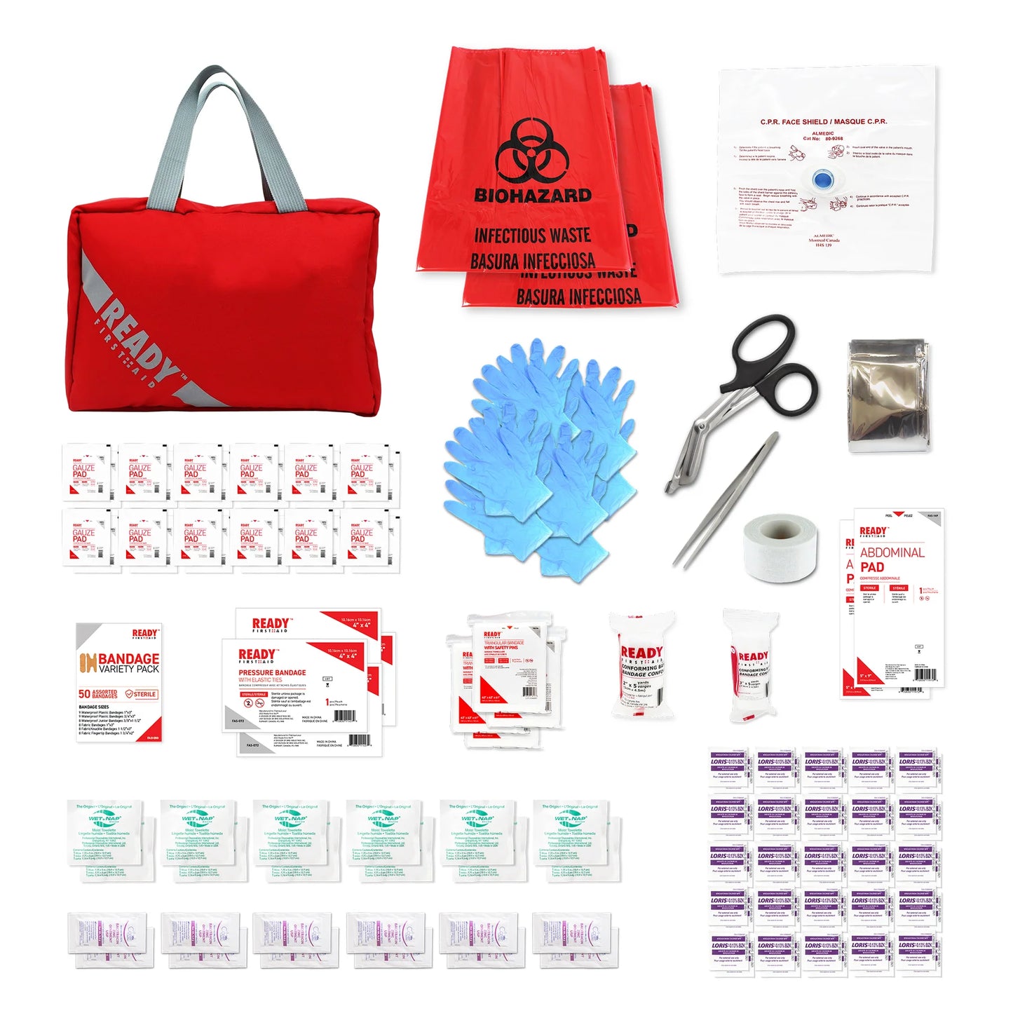 CSA Type 2 - Basic First Aid Kit Medium (26-50 Workers) With First Aid Bag