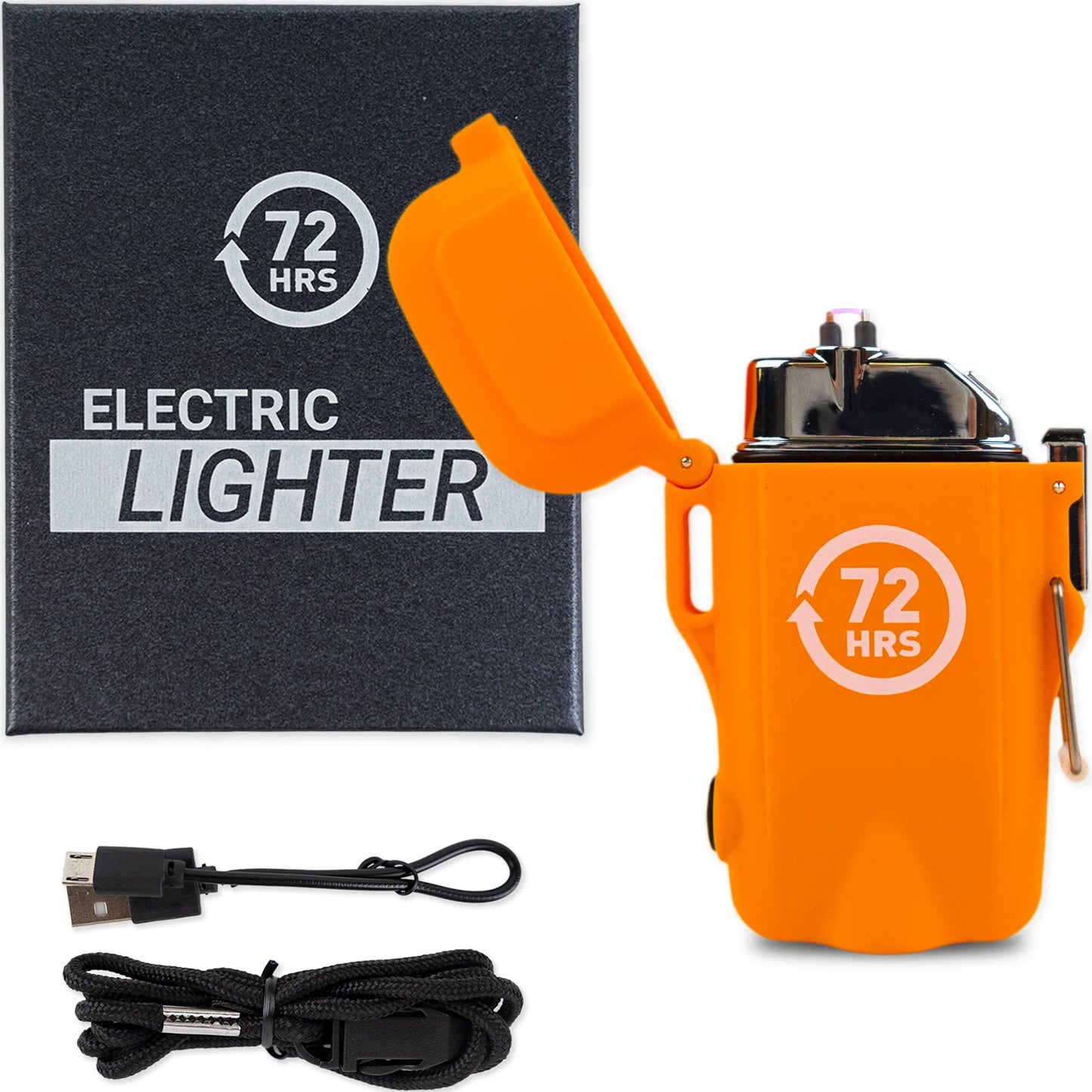 72HRS Electric Lighter - Orange