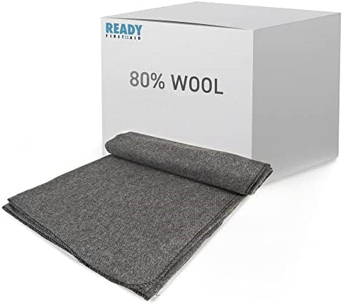 Wool blanket (80% wool) 64" x 84", 4lbs