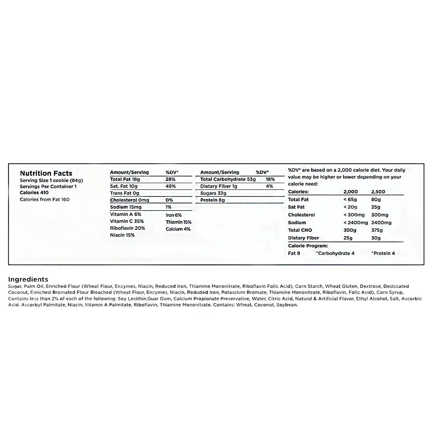 SOS 400 Calorie Food Ration Rasperberry