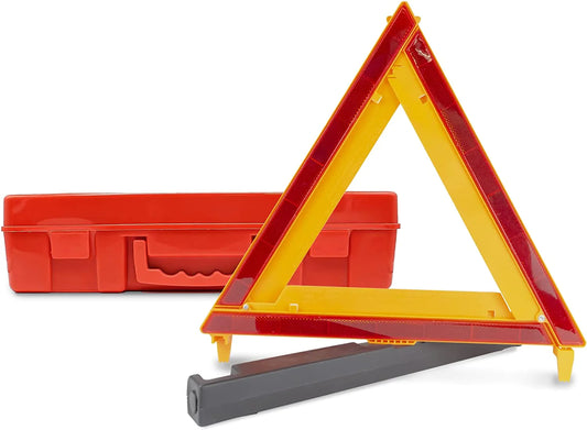 Deluxe Auto Emergency Warning Safety Triangle - 1pc