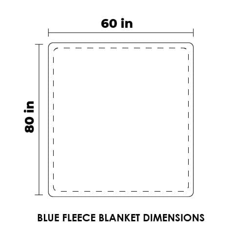 Fleece Blanket (Blue)