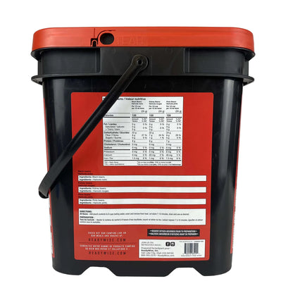 ReadyWise Emergency Freeze Dried Meats And Beans + Rice Bucket