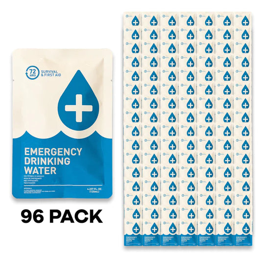 72HOURS Emergency Drinking Water 125ml (Case Of 96)