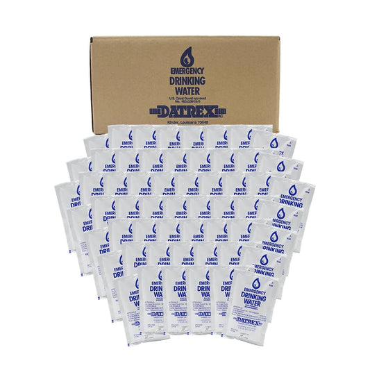 Datrex Emergency Drinking Water By The Case (64 Packs)