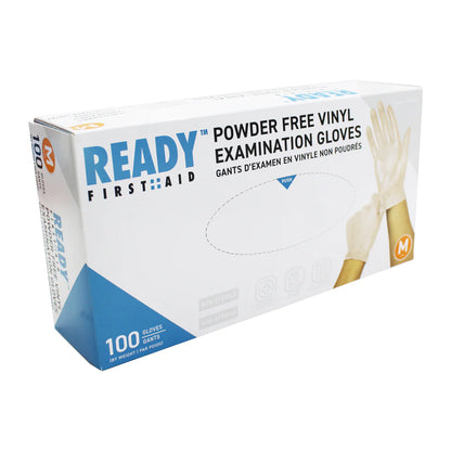 Vinyl Gloves, Box Of 100 Pieces - Ready First Aid™