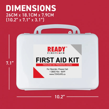CSA Type 2 - Basic First Aid Kit Small (2-25 Workers) With Plastic Box