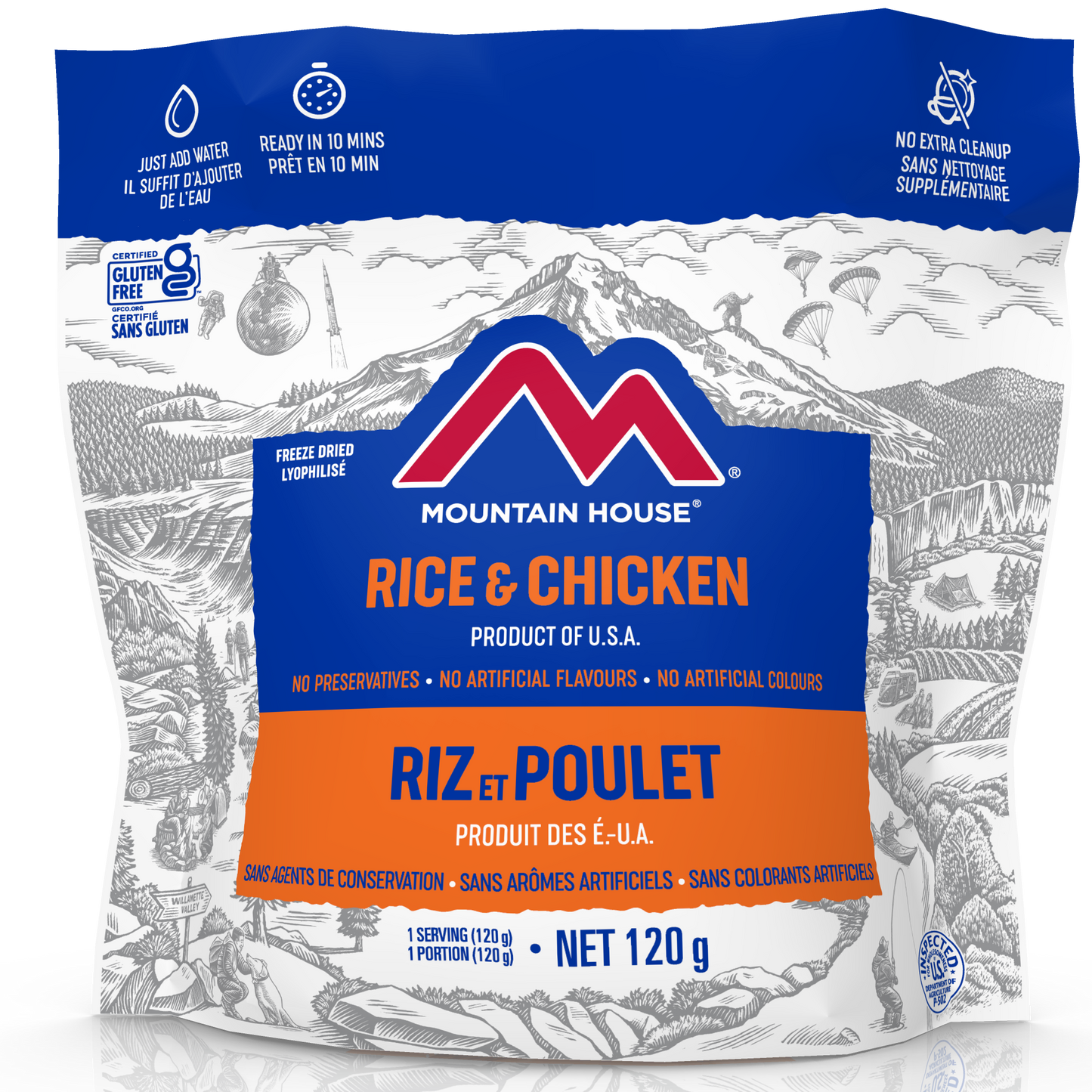 Mountain House Rice and Chicken Pouch - GF